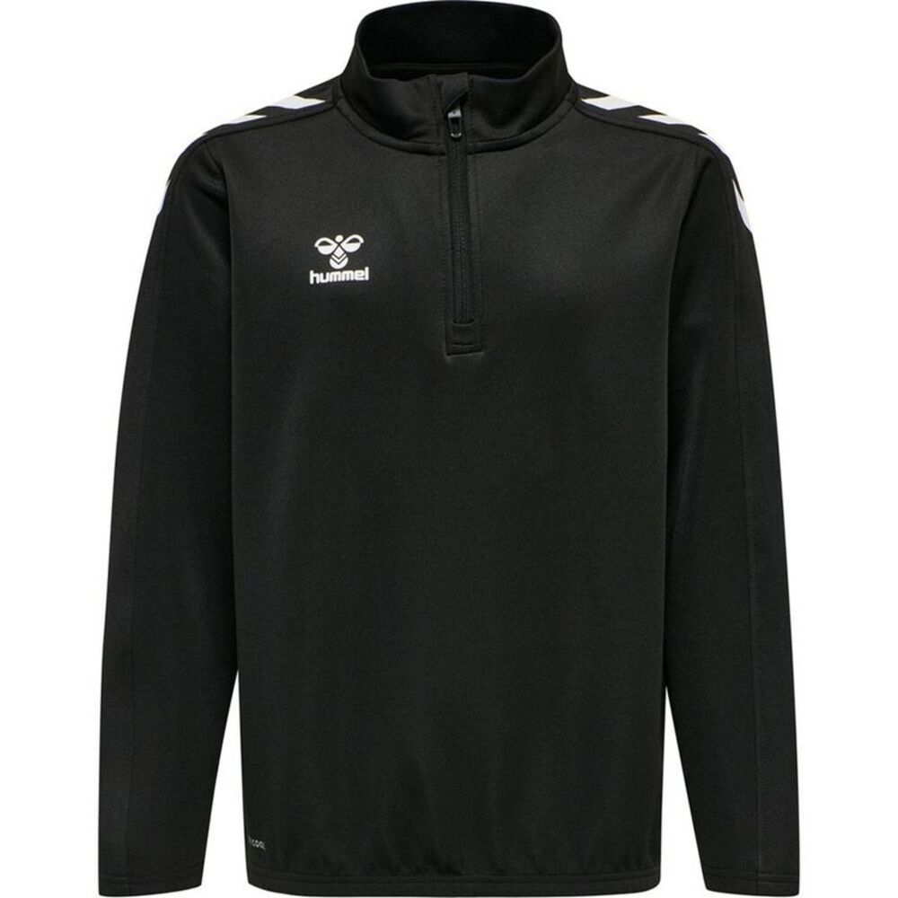 Hummel Childrens/Kids Core XK Polyester Half Zip Sweatshirt / Black